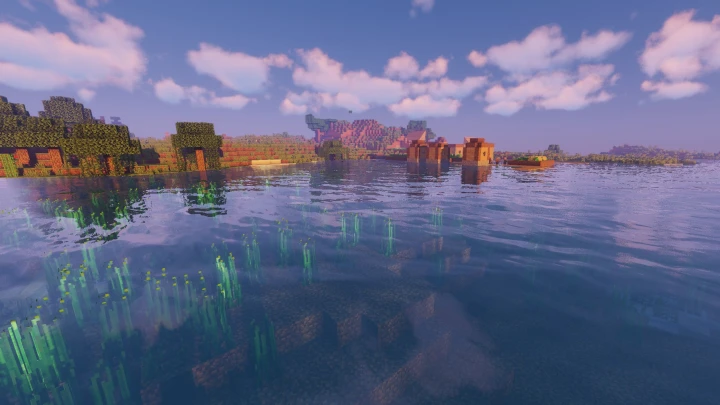 Minecraft of water.