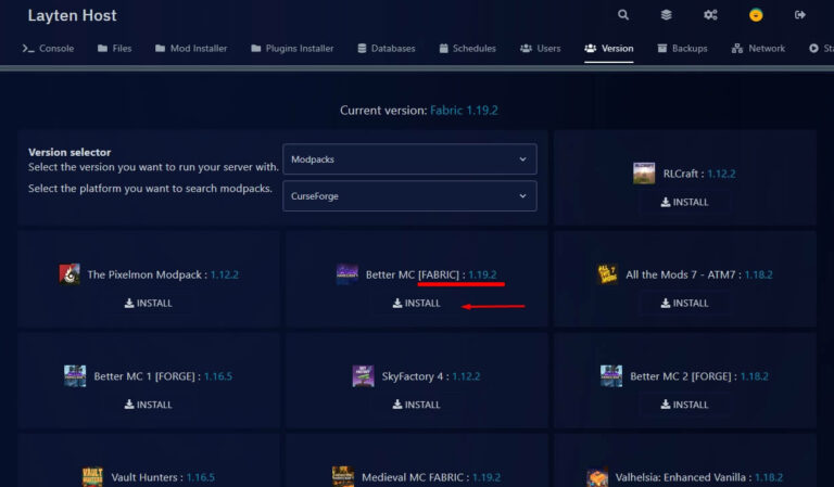 How to install a mod Pack on my Server - Layten Hosting Minecraft ...